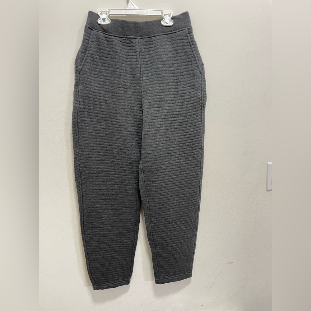 NWOT Athleta Women’s Ribbed lounge pants Dark Grey